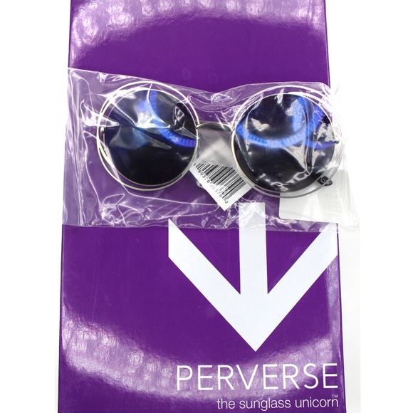 Perverse Twiggy Dark Clear UV Sunglasses NWT - Picture 6 of 7